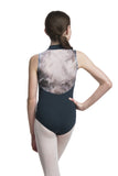 Girls Zip Front with Misty Watercolour Print - AW1062MW G