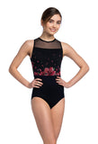 Cassidy with Rosebud Print Mesh - AW1082RO