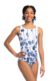 Sarah with Falling Leaves Print - AW1034FL