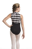 Girls Haley with Harlequin Print - AW1064HQ G