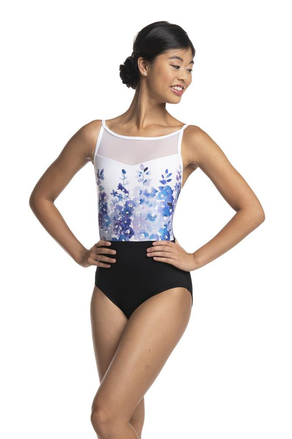 Jade with Delphinium Print - AW1072DE