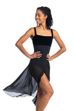 25" Long Wrap Skirt in Chiffon - AW512
